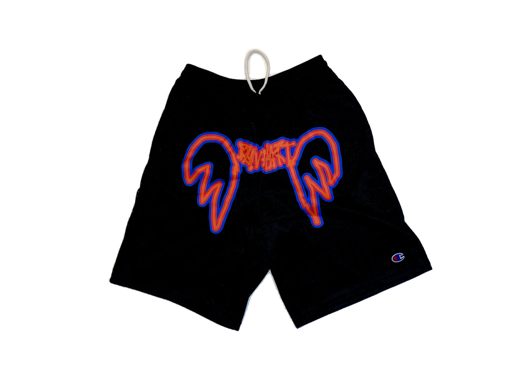 Peach Black Bravhart Short